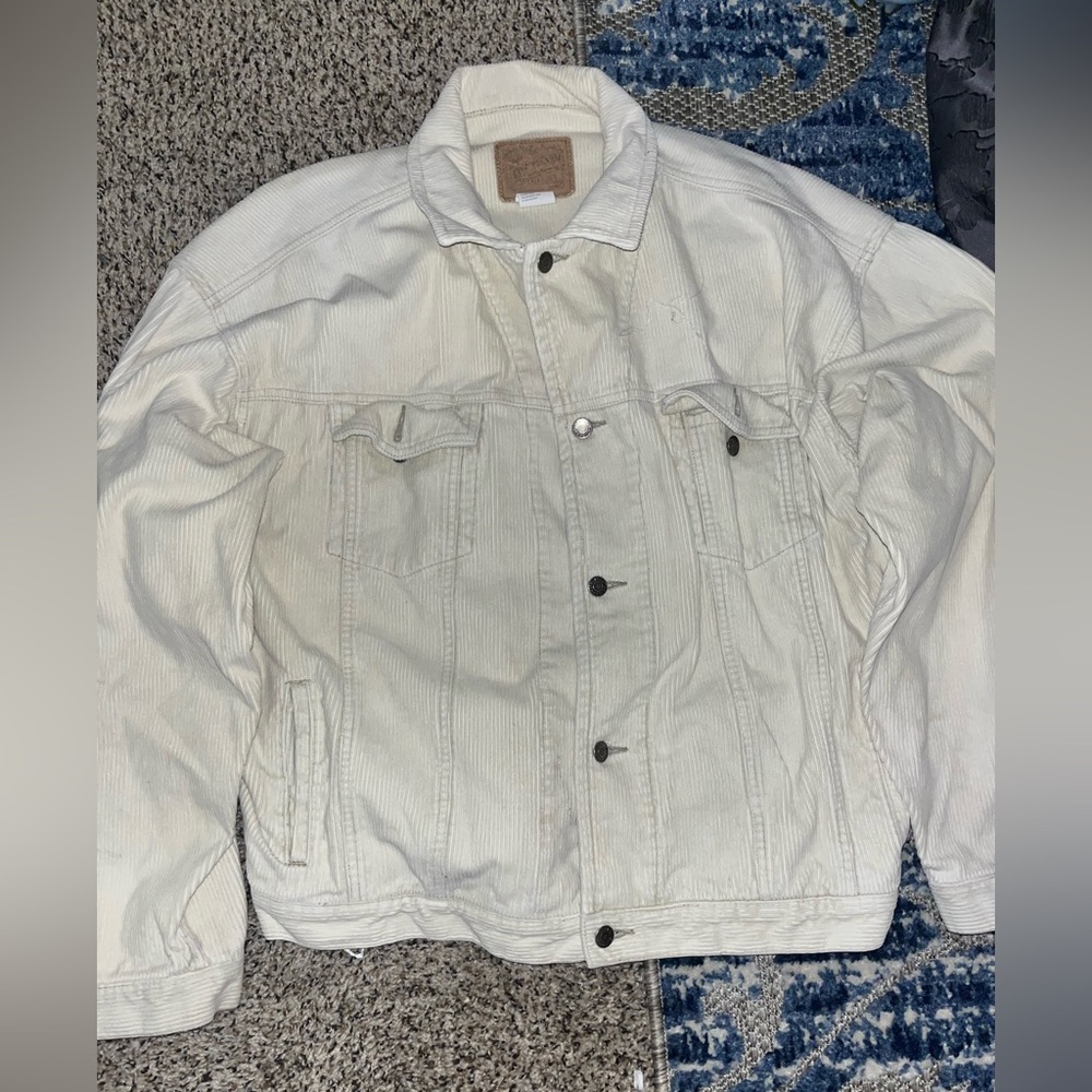 COPY - Men's White Gap Denim Jacket